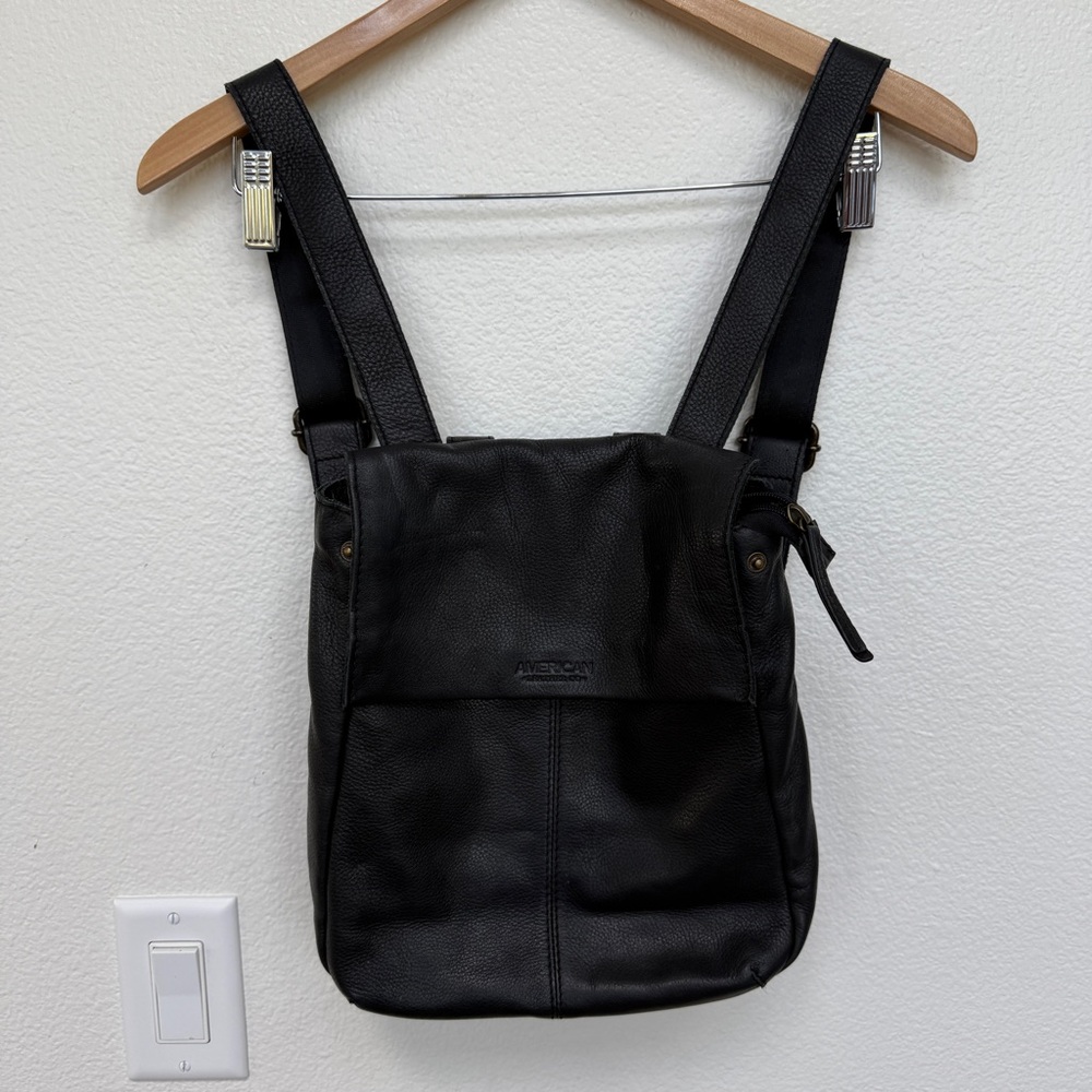 American Leather co Liberty Back Pack Black